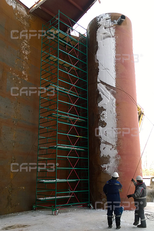 Авторский надзор при строительстве вертикального резервуара РВС